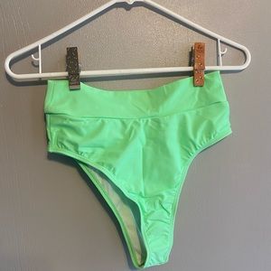 Neon Green Bathing Suit Bottoms